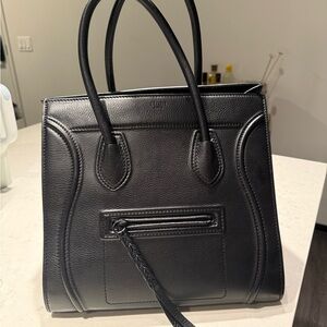 Celine Elegant Black Tote Bag